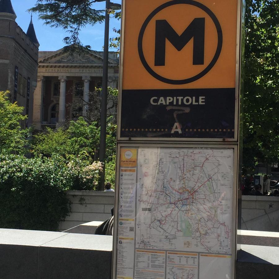 Appartement Toulouse Plein Centre-Jusqu'A 4 Personnes-Parking Et Petit Dejeuner Inclus Bagian luar foto